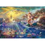 Schmidt Games Puzzle Thomas Kinkade: Disney Ariel, Schmidt Spiele