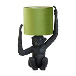 Veioză verde/negru (înălțime 51 cm) Monkey – Light & Living, Light & Living