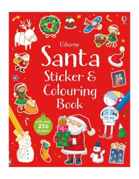 Santa Sticker and Colouring Book (Sticker and Colouring Book)