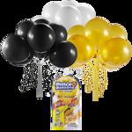 BUNCH O BALLOONS PARTY BALLOONS SET REFILL NEGRU/AURIU/ALB, Zuru