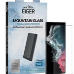 Folie Sticla Eiger Mountain Glass pentru Samsung Galaxy S22 Ultra (Transparent), Eiger