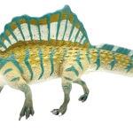 Figurina - Spinosaurus, Bej, 8 cm