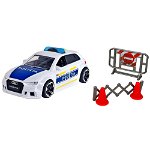 Masina de politie Dickie Toys Audi RS3 cu accesorii, Dickie Toys