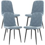 Set 4 Scaune HOMCOM