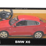 Masina cu telecomanda RASTAR 1/14 BMW X6 Rosu 31400, Rastar