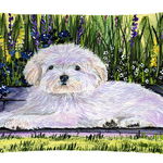 Caroline`s Treasures Carolines Comori SS8430PW1216 Coton de Tulear decorative Canvas Fabric Pil Multi 12H x16W, 