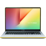 Ultrabook ASUS 15.6'' VivoBook S15 S530UA, FHD, Procesor Intel® Core™ i5-8250U (6M Cache, up to 3.40 GHz), 8GB DDR4, 256GB SSD, GMA UHD 620, Endless OS, Silver Blue with Yellow Trim