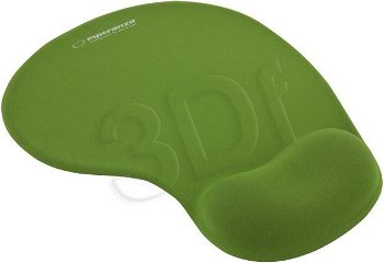 Mouse pad cu gel Esperanza, design ergonomic, Verde - Esperanza, Esperanza