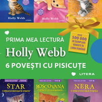 6 povesti cu pisicute - Pachet Holly Webb, Litera