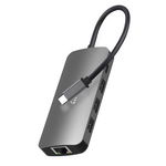HUB USB-C 8 PORTS MT504 4, Media-Tech