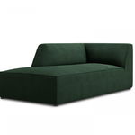 Sezlong tapitat cu Stofa Verde H69xL93xA181cm Ruby