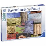Puzzle Ravensburger - Bucati de lemn 2000 piese