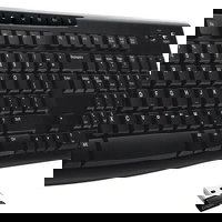 Kit Tastatura + Mouse MK270  US Wireless Negru, Logitech
