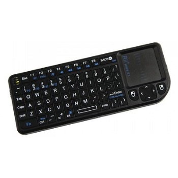 Mini tastatura Rii X1, wireless, cu touchpad