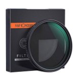 Filtru K&F Concept 0.6 (ND4) MC NANO-X 67mm cu tratament hidrofob Green Coated Japan Optics KF01.1174