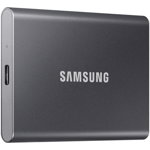 SSD extern Samsung, 500GB, USB 3.1, Gray, Samsung