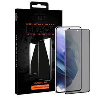 Folie de protectie Eiger Sticla 3D Privacy pentru Samsung Galaxy S21 0.33mm 9H case friendly