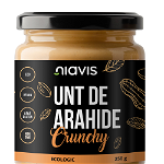 Unt de Arahide Crunchy Ecologic 250 gr, Niavis