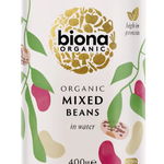 Mix din 3 tipuri de fasole boabe bio 400g Biona