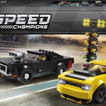 LEGO Speed Champions - 2018 Dodge Challenger SRT Demon si 1970 Dodge Charger R/T 75893, LEGO