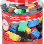 Set cuburi pentru copii Eddy Toys, ABS, 120 buc, 4+ ani, Multicolor, Eddy Toys