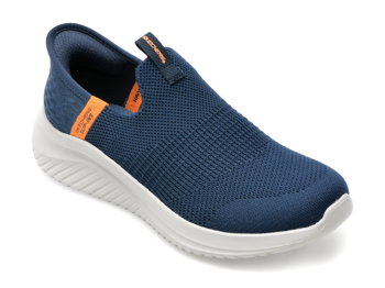Pantofi SKECHERS bleumarin, ULTRA FLEX 3-SMO, din material textil, Skechers