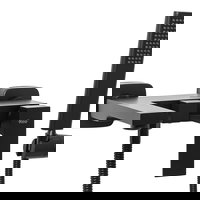 Baterie pentru cada cu set de dus Rea Fenix negru mat