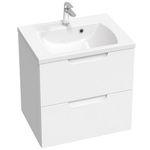 Dulap baza pentru lavoar Ravak SD Classic II 600 cu 2 sertare 60cm alb, Ravak