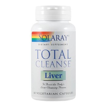 Total Cleanse Liver 60 capsule vegetale Solaray, natural, Secom, Solaray