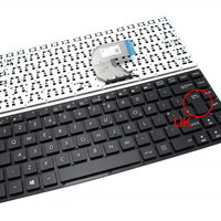 Tastatura Asus VivoBook E403 layout UK fara rama enter mare