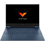 Laptop HP Gaming 16.1'' Victus 16-d1009nq, FHD IPS 144Hz, Procesor Intel® Core™ i5-12500H (18M Cache, up to 4.50 GHz), 16GB DDR5, 512GB SSD, GeForce RTX 3060 6GB, Free DOS, Performance Blue