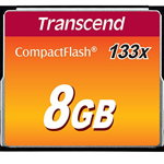 Compact Flash 133X 8GB, Transcend