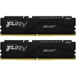 Memorie RAM Kingston Fury Beast, DIMM, DDR5, 32GB (2x16GB), CL40,