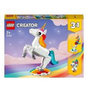 Jucarii creative pentru Copii: LEGO® Creator 3 in 1 - Unicorn magic 31140, 145 piese, Cadou fete, Jucarii fete