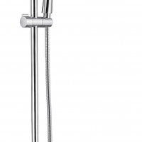 Set de dus cu baterie termostatata otel, palarie, 3 functii, Deante Boro Set de dus cu baterie termostatata otel, palarie, 3 functii, Deante Boro