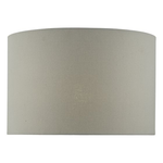 Abajur Cassandra Grey Cotton Drum Shade 40cm, dar lighting group