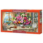 Puzzle 4000 piese summer flowers and cup of tea 400263, 