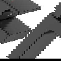 Baterie lavoar cu ventil inclus, negru mat, Hansgrohe Vernis Shape 70, Hansgrohe