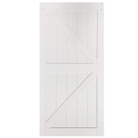 Usa glisanta interior  din MDF laminat  design BD52K  alb  870/2130 mm, Regata