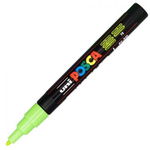 Marker permanent cu varf rotund Uni Posca - PC-3M, 1.5 mm, mar verde