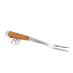 Furculita pentru carne Actuel, maner din lemn, 35 cm