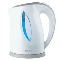 Cana electrica fierbator ECG RK 1758 gri, 1,7 L, 2000 W, plastic de calitate BPA FREE