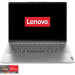 Laptop ultraportabil Lenovo IdeaPad 5 Pro14ACN6 cu procesor AMD Ryzen™ 5 5600U pana la 4.20 GHz, 14", 2.8K, 90Hz, 8GB, 512GB SSD, AMD Radeon Graphics, No OS, Cloud Grey