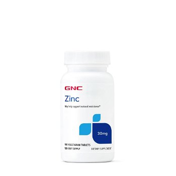 Zinc, 30 Mg, 100 Tablete- GNC, GNC