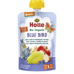 Blue Bird - Piure BIO de pere, mere si afine cu ovaz 100g, Holle Baby