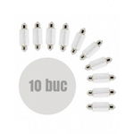 Bec auto SV8.5- 15x41mm 12V 5W Pret / set de 10buc, 