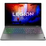 Laptop Legion 5 WQHD 15.6 inch AMD Ryzen 7 6800H 16GB 512GB SSD RTX 3070 Ti Windows 11 Home Storm Grey