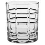 SQUARE Set 6 pahare cristal Bohemia whisky 320 ml, BOHEMIA CRYSTAL