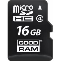 Card memorie GOODRAM Micro SDHC, 16GB, Clasa 4