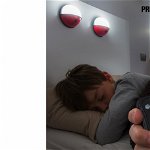 Reflectoare LED portabile cu telecomanda Pockelamp - set de 4, Shop Case Practice